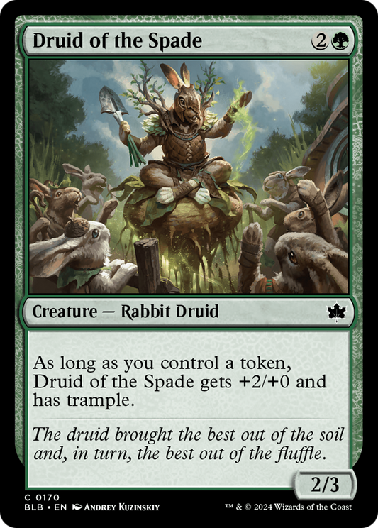 Druid of the Spade Foil
