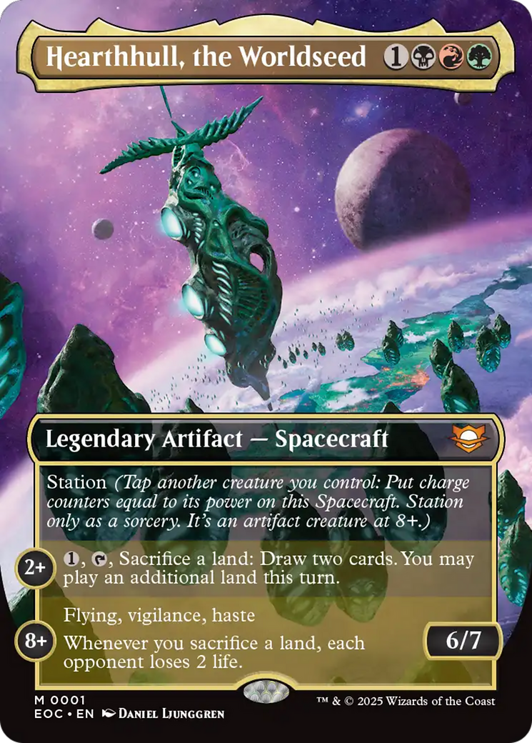 Hearthhull, the Worldseed (Borderless) Foil