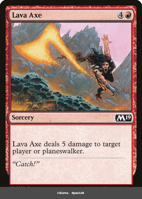 Lava Axe - Regular - Spanish