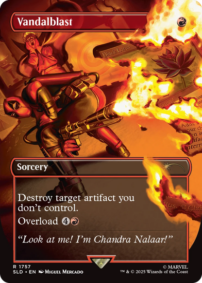 Secret Lair x Deadpool No Foil