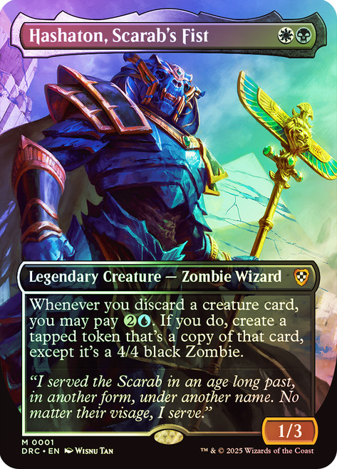 Hashaton, Scarab's Fist - Borderless