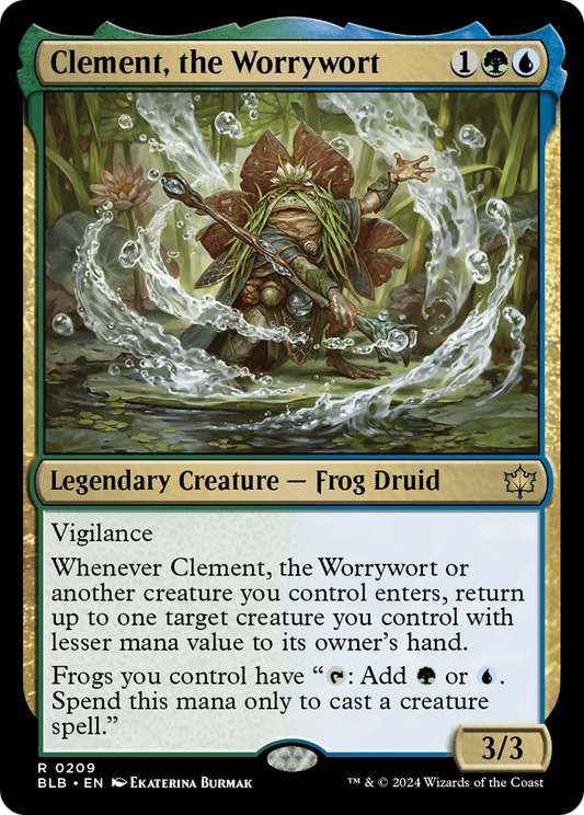 Clement, the Worrywort Foil