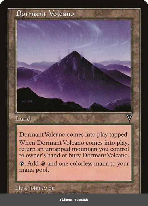 Dormant Volcano - Regular - Spanish