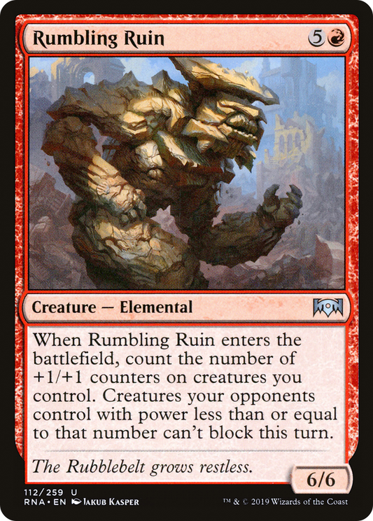Rumbling Ruin Foil