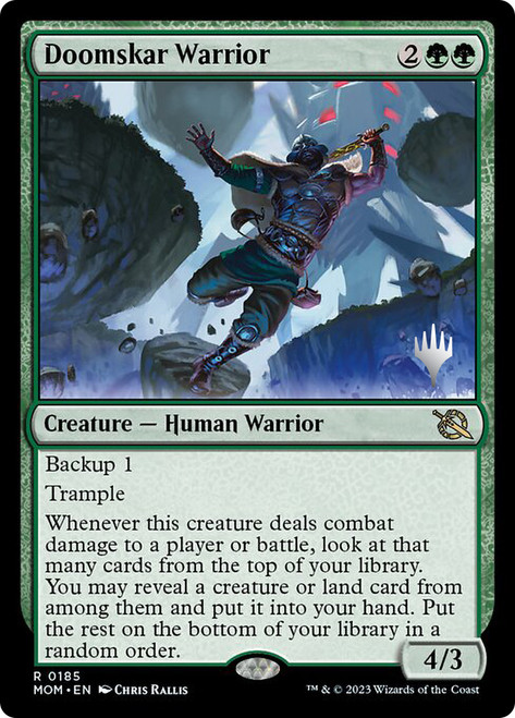 Doomskar Warrior - (Promo Pack) (March of the Machine)