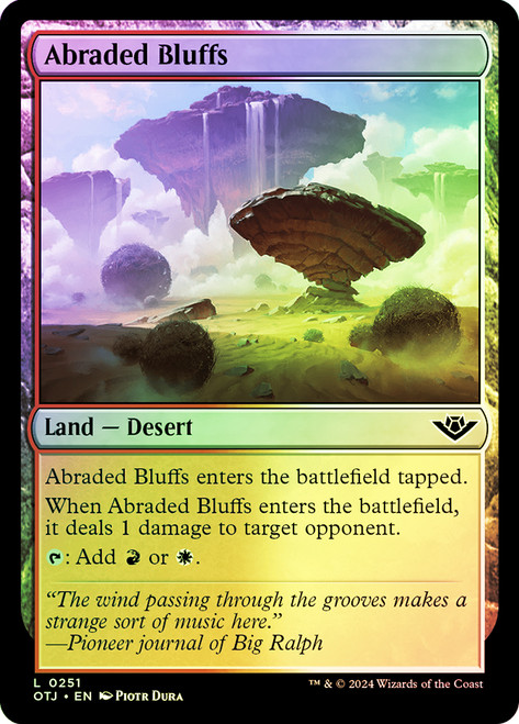 Abraded Bluffs - Regular