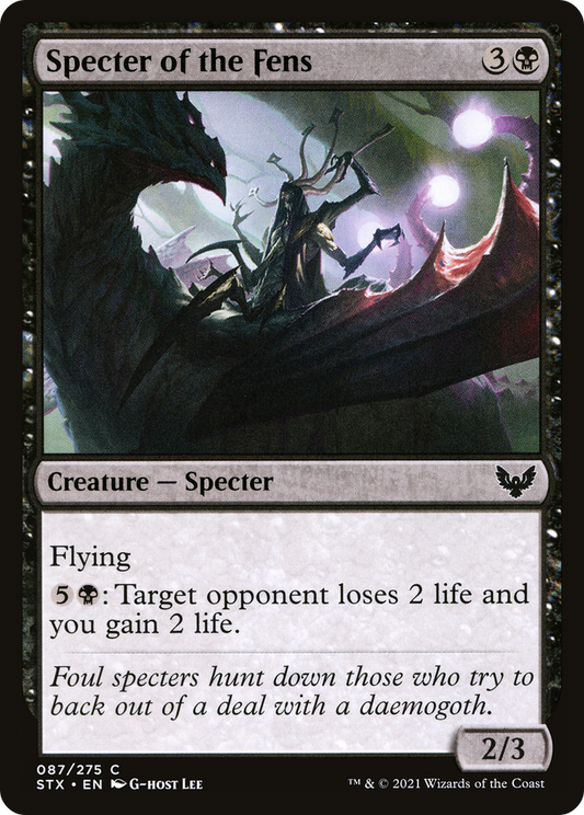 Specter of the Fens Foil