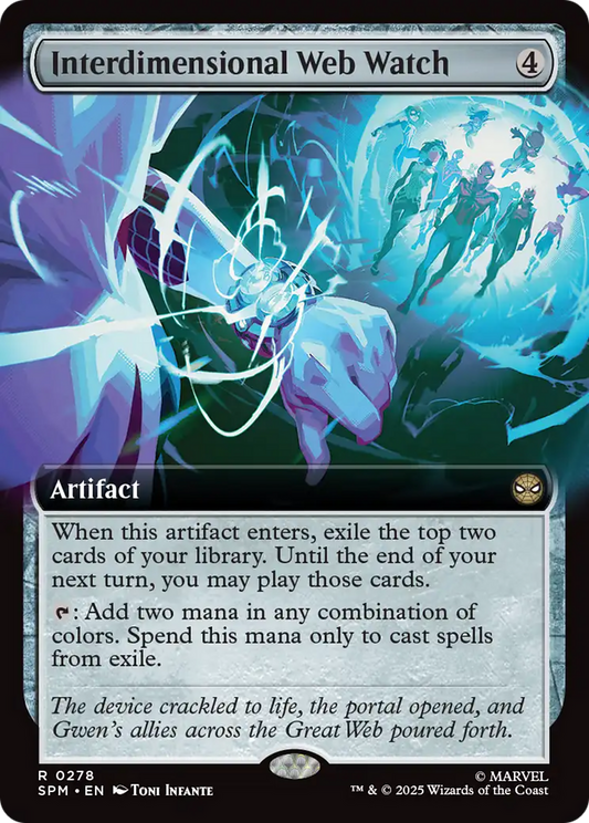 Interdimensional Web Watch (Extended Art) Foil