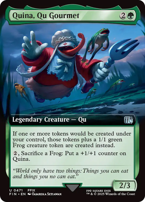 Quina, Qu Gourmet - (Extended Art)