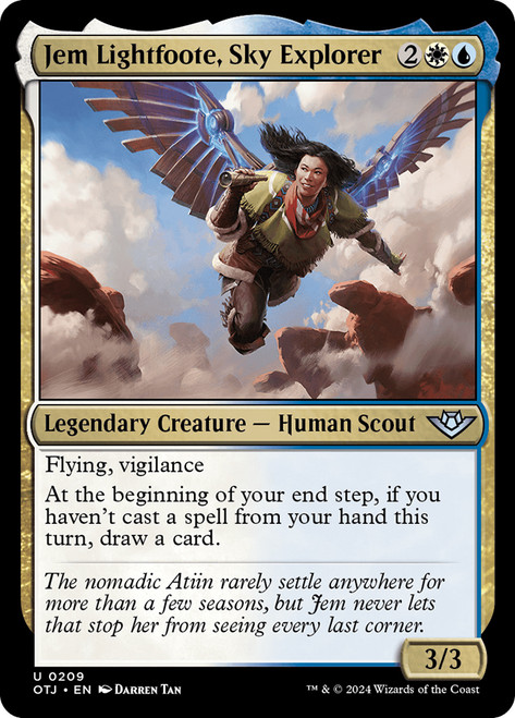 Jem Lightfoote, Sky Explorer - Regular