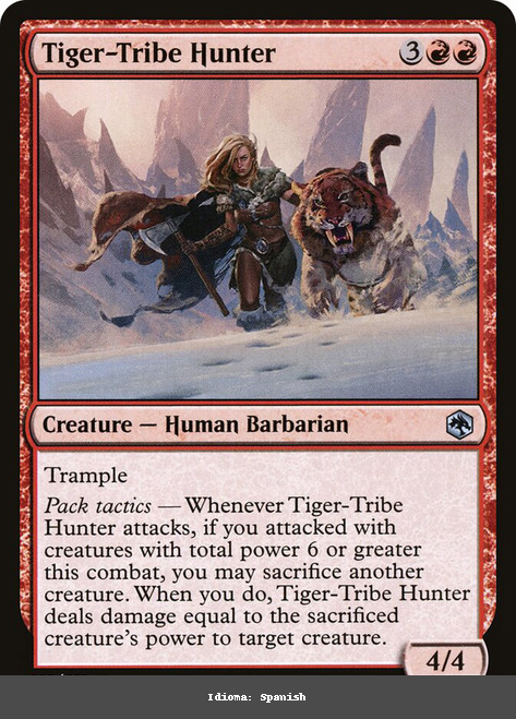 Tiger-Tribe Hunter - Spanish - Spanish