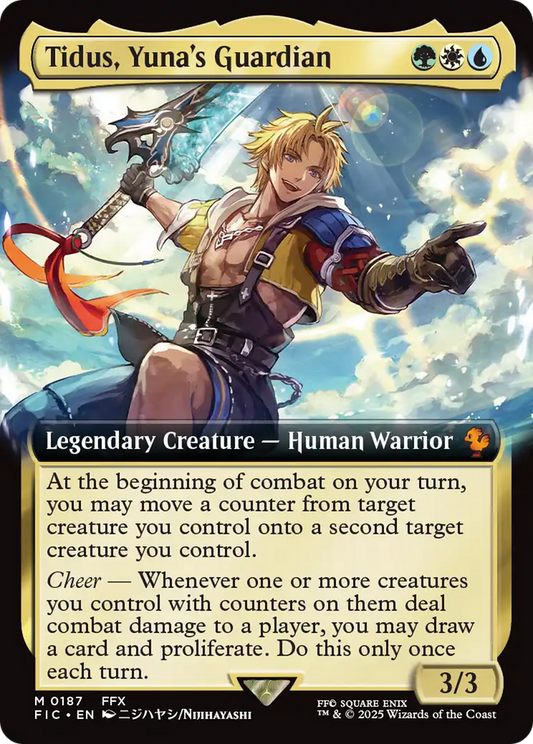 Tidus, Yuna's Guardian (Extended Art) Foil