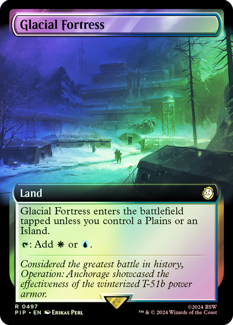 Glacial Fortress - (Extended Art) - Foil