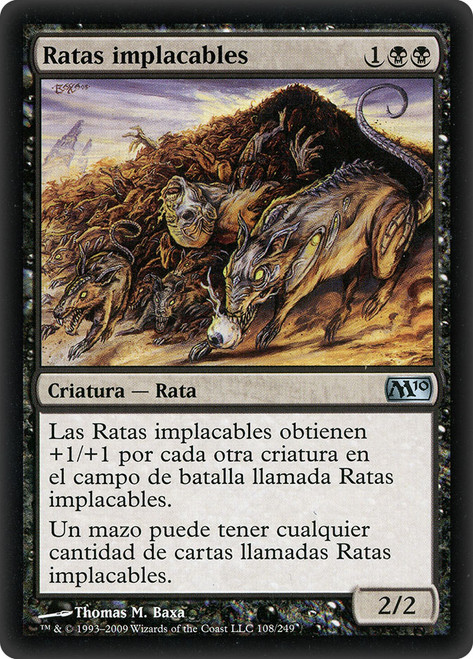 Relentless Rats - Regular - Spanish