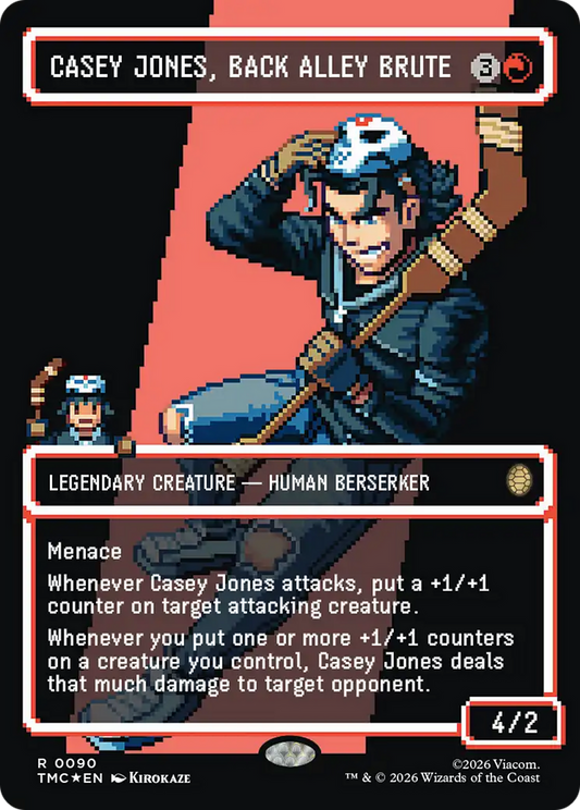 Casey Jones, Back Alley Brute Foil