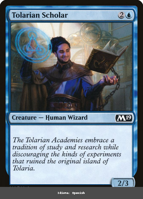 Tolarian Scholar - Spanish - Spanish