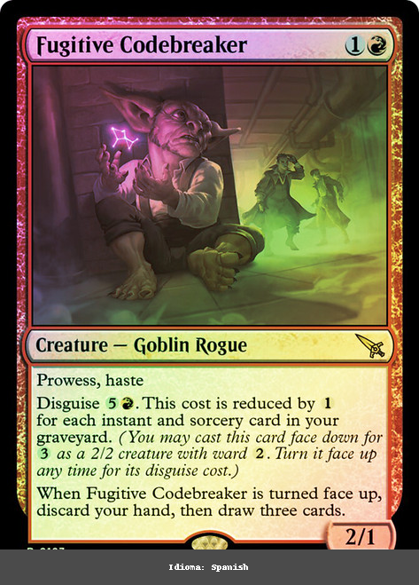 Fugitive Codebreaker - Regular - Spanish