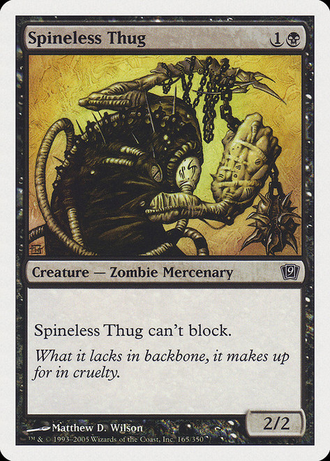 Spineless Thug - Regular
