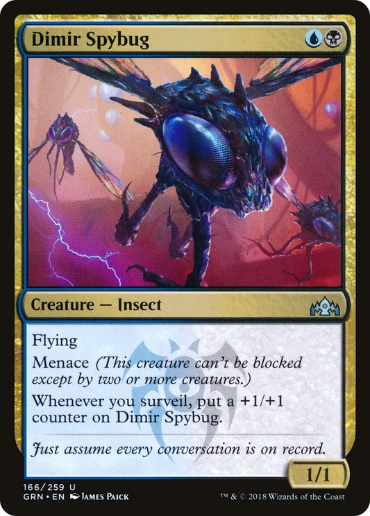 Dimir Spybug Foil