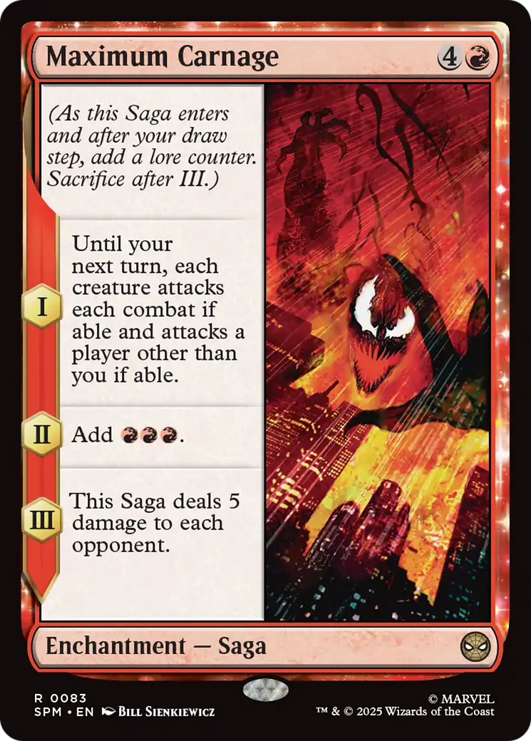 Maximum Carnage Foil