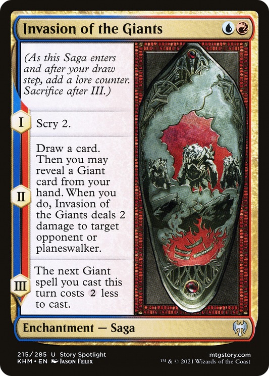 Invasion of the Giants Foil