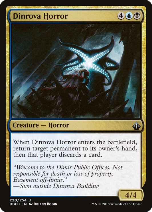 Dinrova Horror Foil