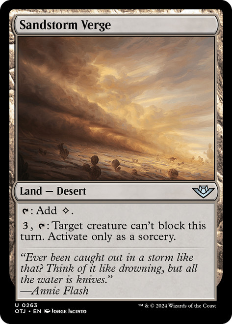 Sandstorm Verge - Regular