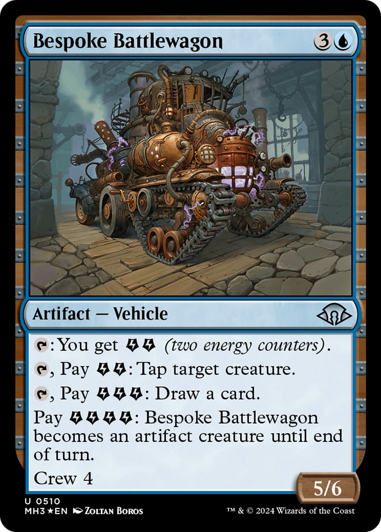 Bespoke Battlewagon Ripple Foil