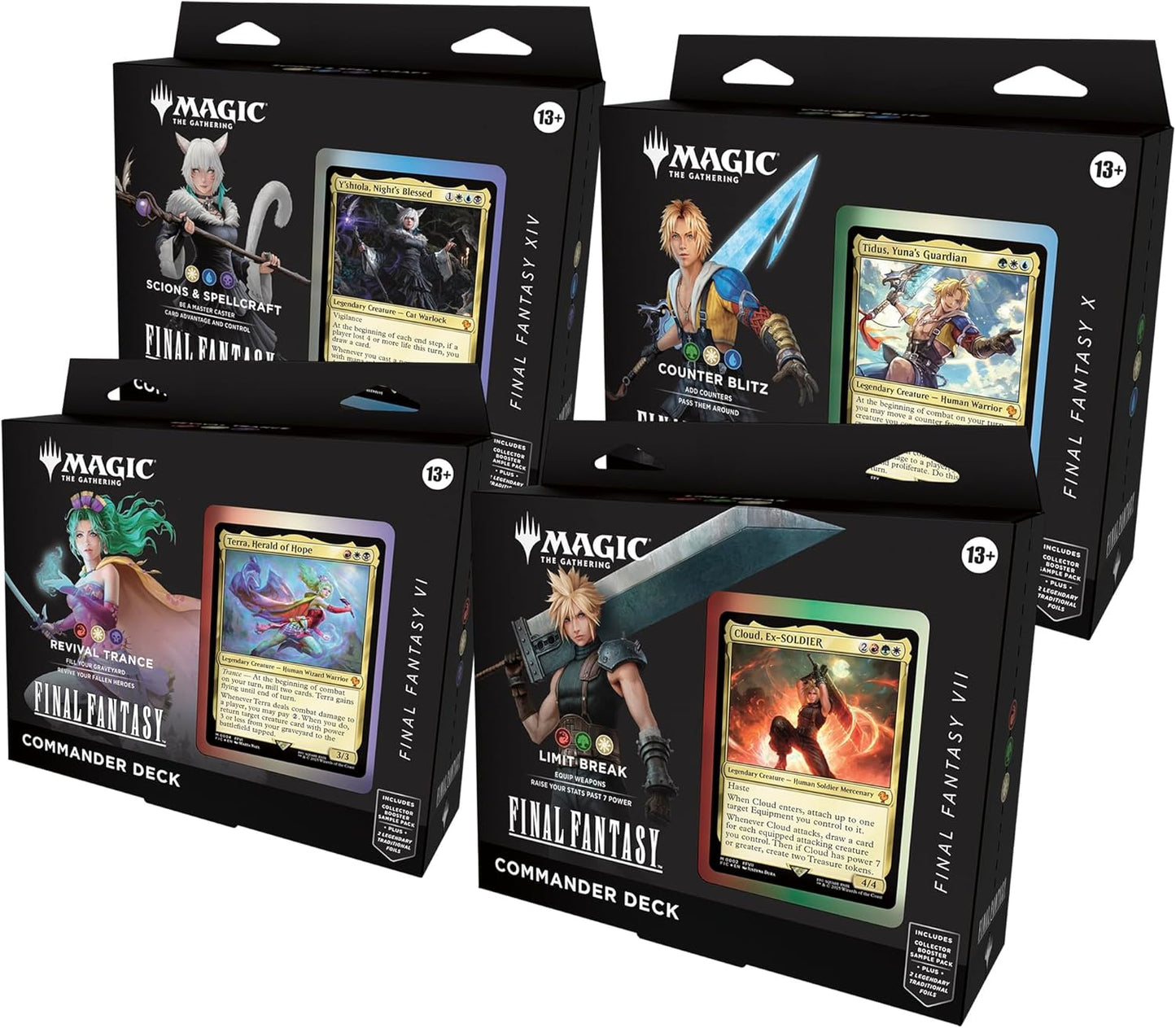 [Preventa] MTG Final Fantasy Commander Deck Set