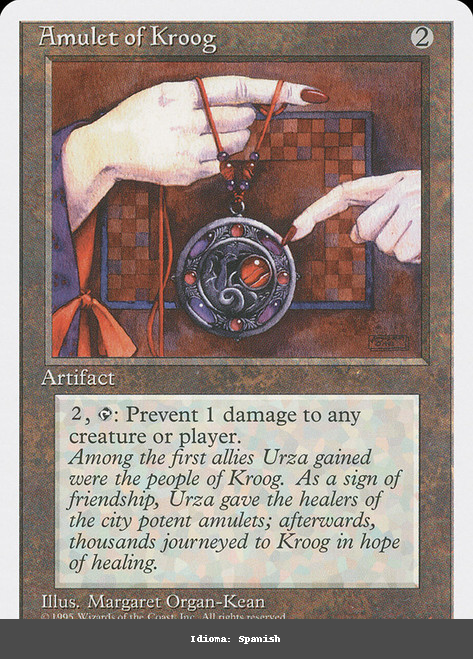 Amulet of Kroog - Regular - Spanish