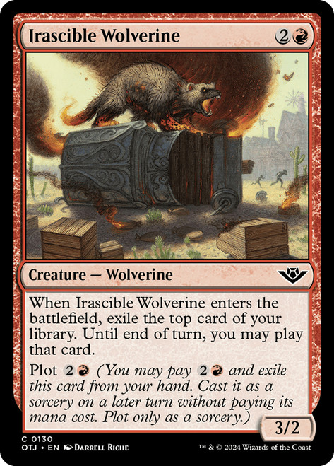 Irascible Wolverine - Regular