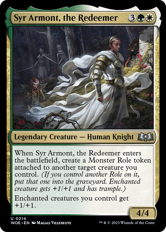 Syr Armont, the Redeemer Foil
