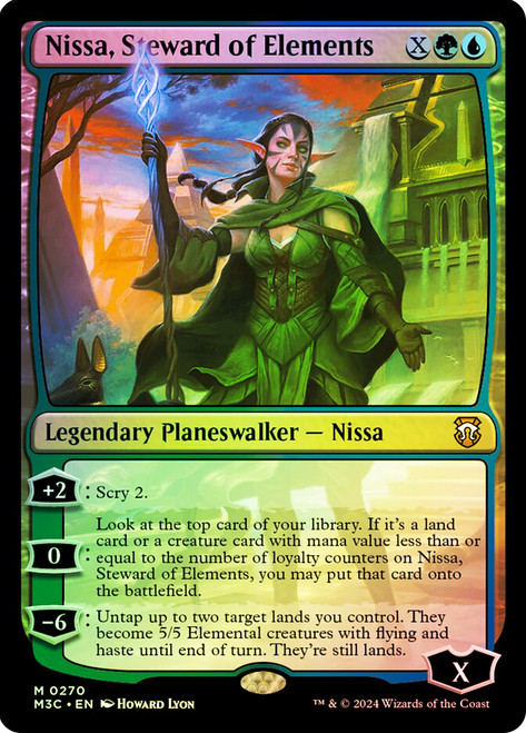 Nissa, Steward of Elements - Regular