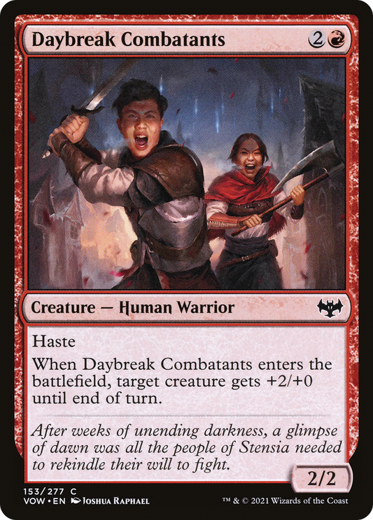 Daybreak Combatants Foil