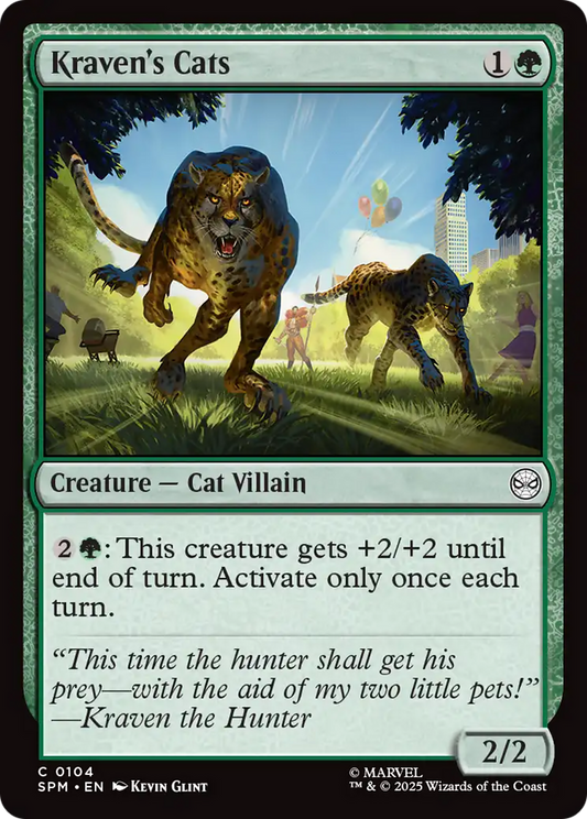 Kraven's Cats Foil