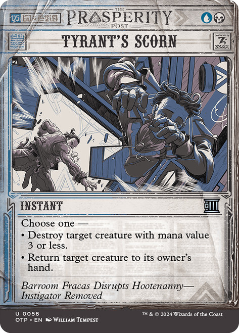 Tyrant's Scorn - Borderless
