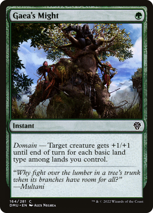 Gaea's Might Foil