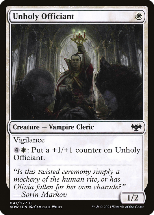 Unholy Officiant