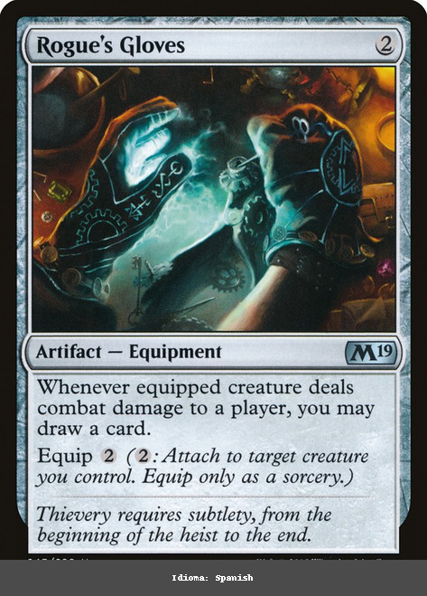 Rogue's Gloves - Spanish - Spanish