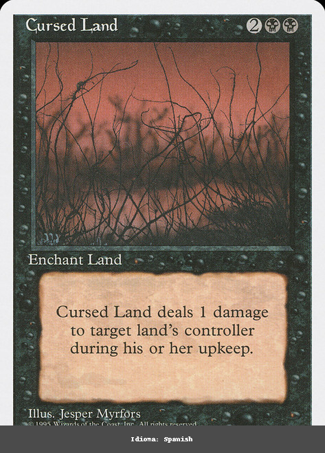 Cursed Land - Regular - Spanish