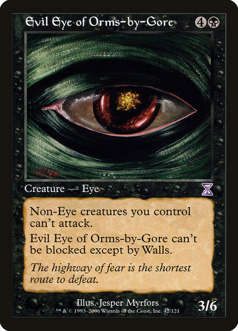 Evil Eye of Orms-by-Gore - Regular