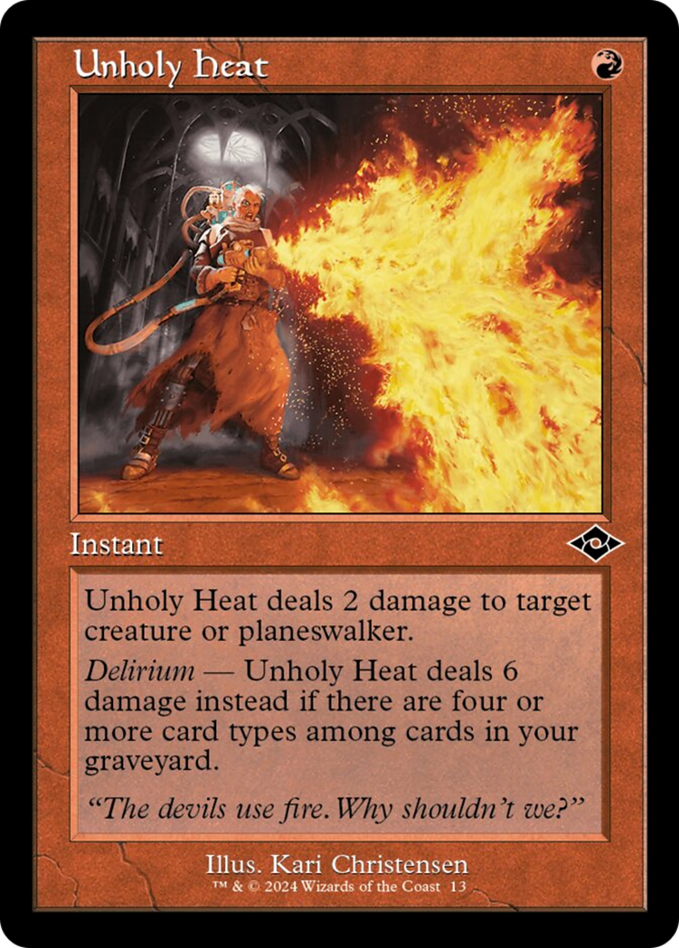 Unholy Heat Foil