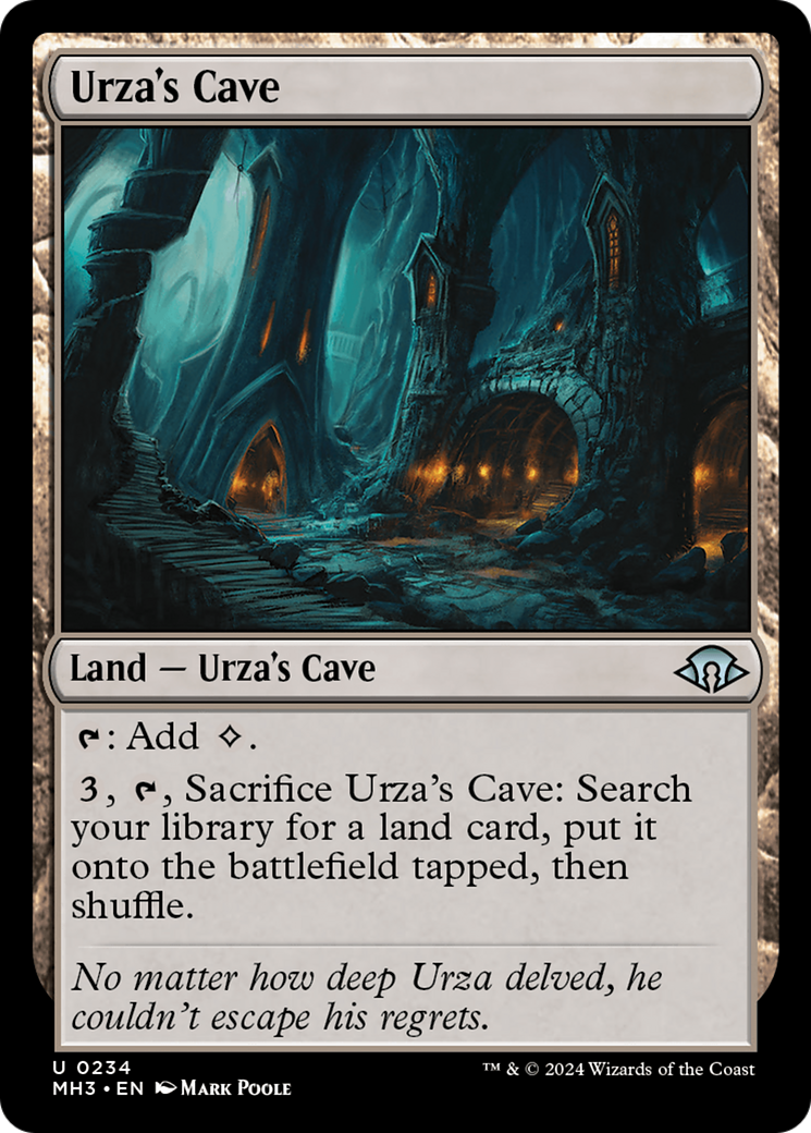 Urza's Cave Foil