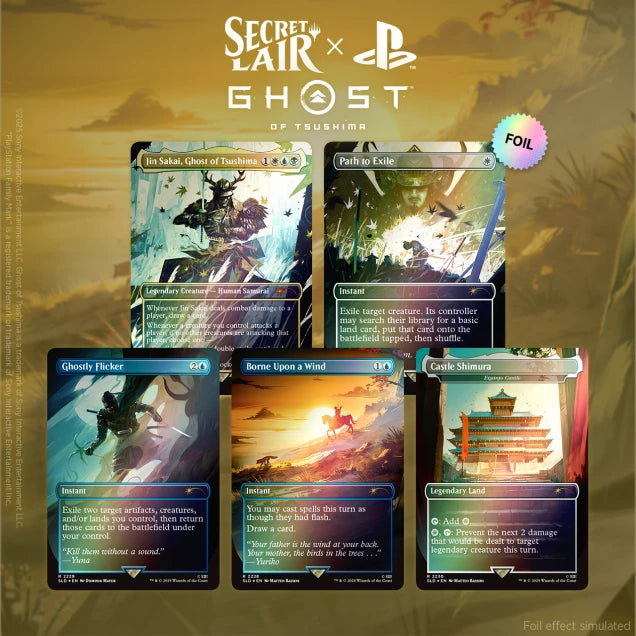 Secret Lair x Ghost of Tsushima Foil Edition (PlayStation)