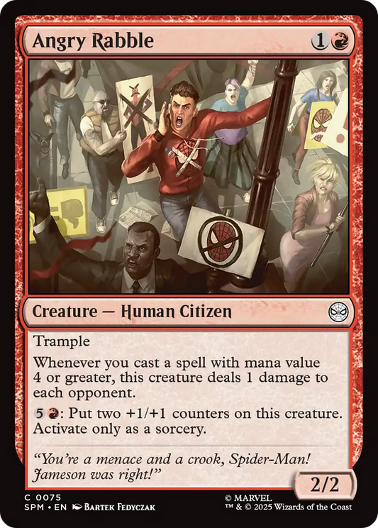 Angry Rabble Foil