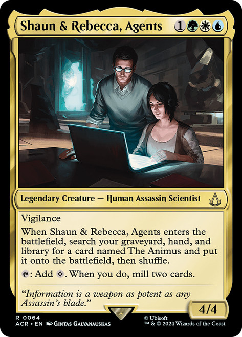 Shaun & Rebecca, Agents - Regular
