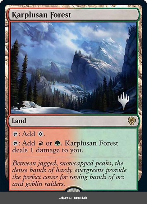 Karplusan Forest - (Promo Pack) (Dominaria United) - Spanish