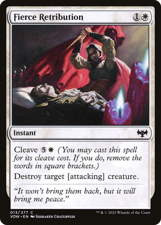 Fierce Retribution Foil