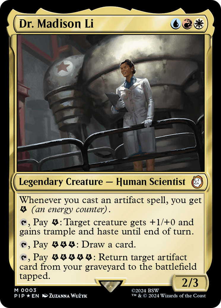 Dr. Madison Li Foil