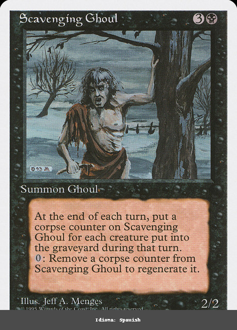 Scavenging Ghoul - Regular - Spanish